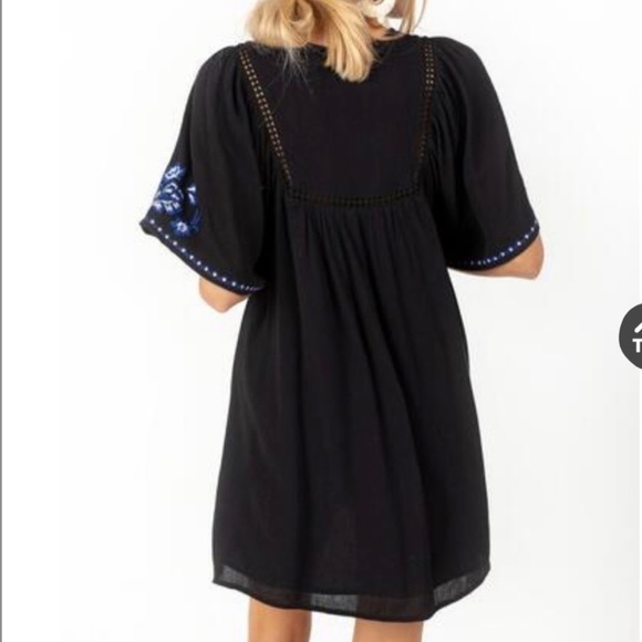 Francesca’s Azalea Embroidered Shift Dress - Picture 2 of 8